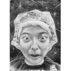 Everthing everyhair all at once by Gabriel Gao : 16-19 yrs highly commended, Youth Creative Competition