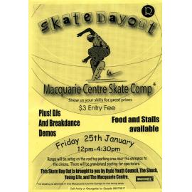 Skate Day Out flyer
