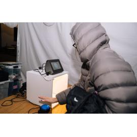Lightbox setup at Eastwood Stories, part of Ryde After Dark