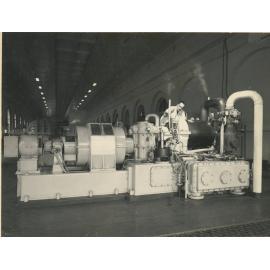   Ryde Pumping Station No.2 : Bellis & Morcom/Mather & Platt turbo-alternator no.1
