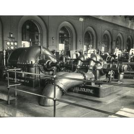 Ryde Pumping Station No.2 : main pump and discharge main, unit no.11, 1961