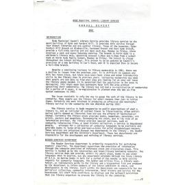 Ryde Municipal Council Library Service : Annual Report 1981