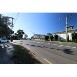 Looking south down Blaxland Road from the front of no. 268