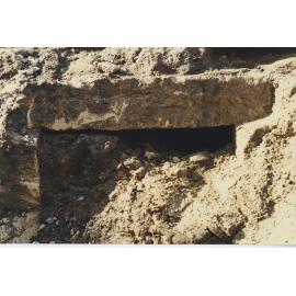 Old culvert uncovered during drainage works in Bowden Street, Ryde