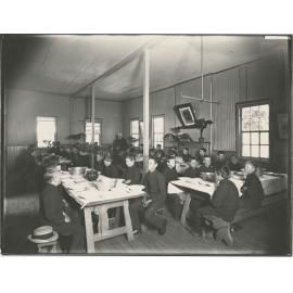 Brush Farm Carpentarian reformatory : dining room 