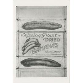 Packing box for "Kissing Point Dried Bananas"