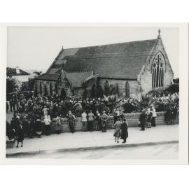 Memorial service at Christ Church, Gladesville