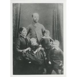 Robert & Mary Christie, with their children Johnnie, Nettie & Bobby