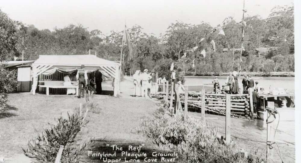 The Rest, Fairyland Pleasure Grounds, Lane Cove River