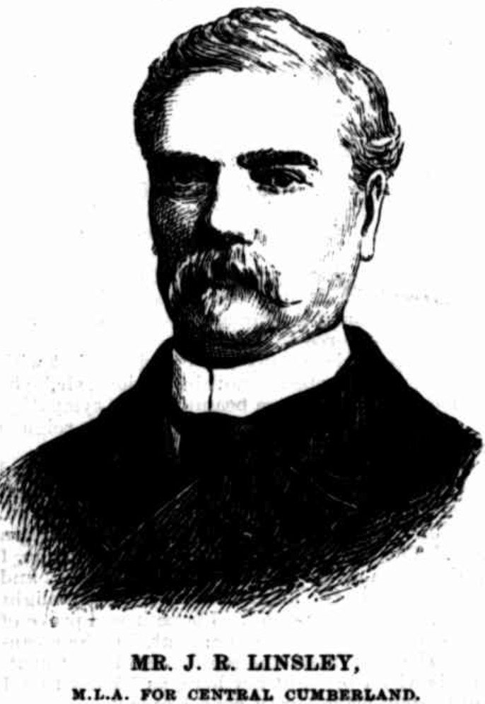 John Richard Linsley, 1826-1889